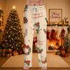 Men's Christmas Printed Pajama Pants for Casual Sleep