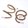 Suction Cup Bird Perch  Bendable Linen Rope NonSlip Design for Parrot Cage Bath Window Use