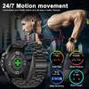 New Military GPS Smart Watches Men 3ATM Waterproof 24/7 Health 100+ Sport Modes Built-in NFC BT Call Smartwatch