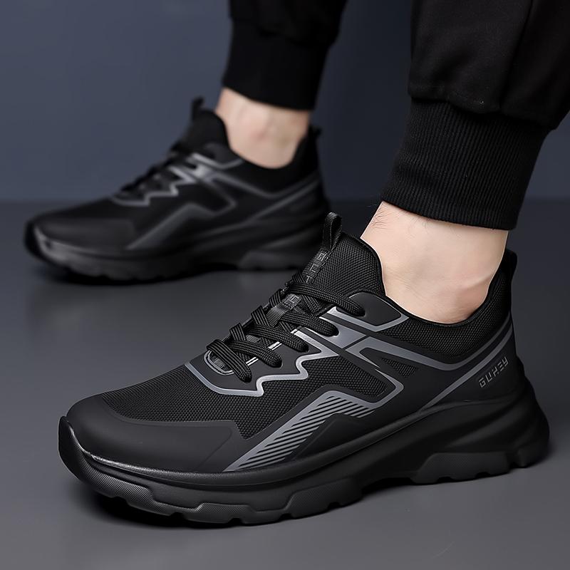 Fashion Antiskid Male Travel Shoes 2025 New Handmade Mens Slip on Shoes Luxury Brand Mens Sneakers Wear-resistant Travel Walking Shoes