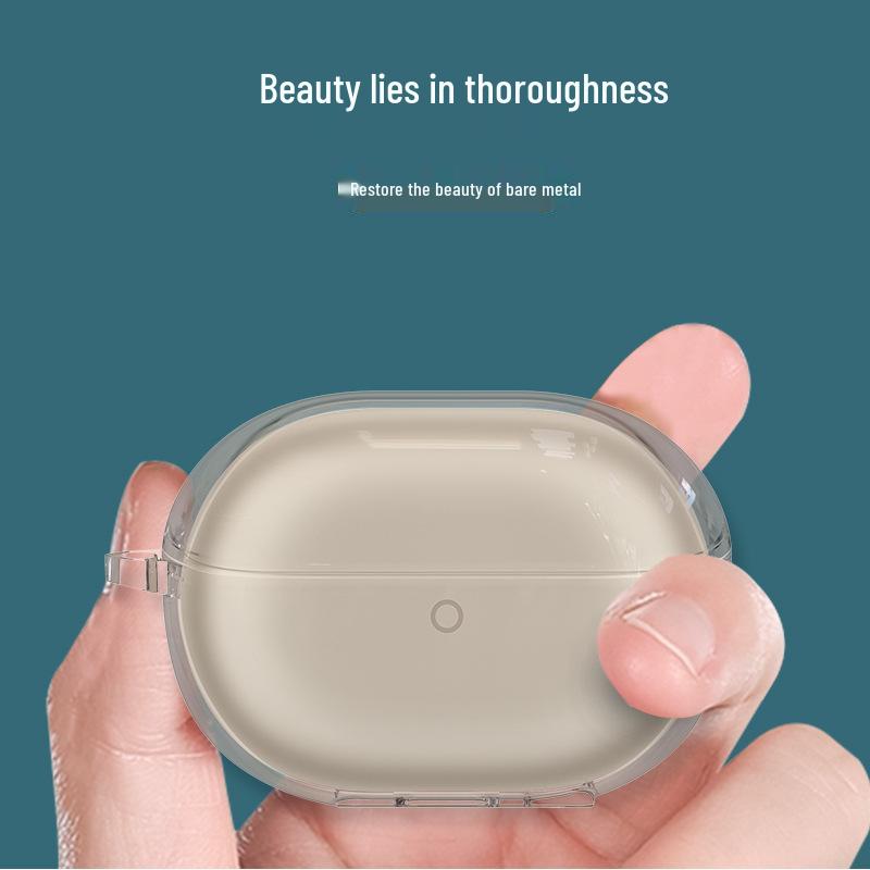 Huawei FreeBuds Pro 5 Transparent TPU Soft Shockproof Dustproof Earphone Case