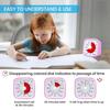Yunbaoit VT01 Upgraded 60 Minute Visual Timer with Protective Case Silent Countdown Timer for Kids3