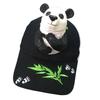 3D Panda Baseball Hat for Adult Children Adjustable Cartoon Designs for Outdoor Activity Travel and Family Gathering Use