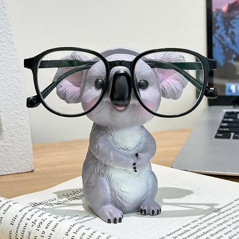 1Pc Cute Animal Eyeglass Holder Funny Koala Sunglassdisplay Stands Creative Spectacles Holder Shelf Home Office Decor