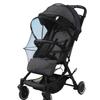 Ventilate Stroller Mosquito Net Mesh Zipper Pushchair Mosquito Net Cartoon Embroidery Folding Baby Mosquito Cover Summer