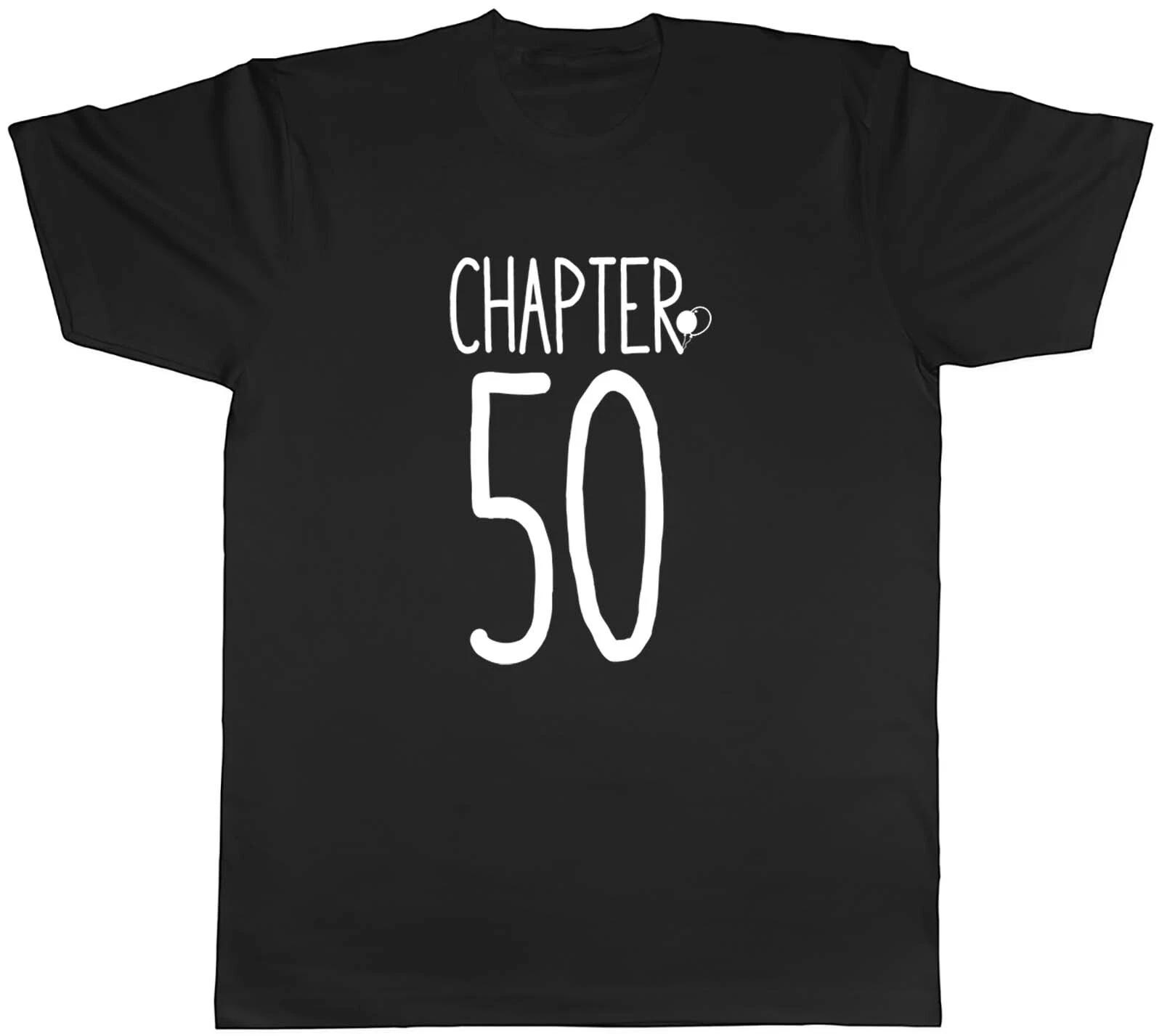 Personalised Chapter Birthday Number Celebration Mens Unisex T-Shirt Tee Gift M