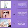 Removing Bad Breath Tongue Scraper Silver Tongue Scraping Brush Oral Cleaner Tools  Oral Care