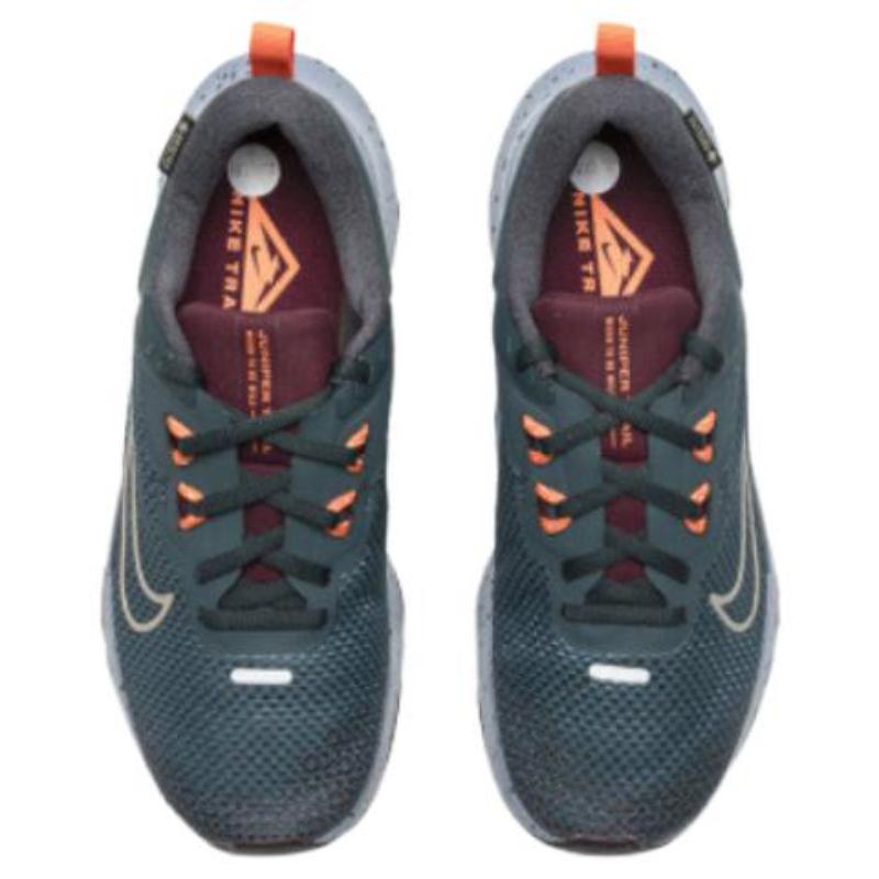 Nike Juniper Trail 2 Gore Tex Deep Jungle Night Maroon Safety Orange Khaki Women's Sneakers FB2065-300