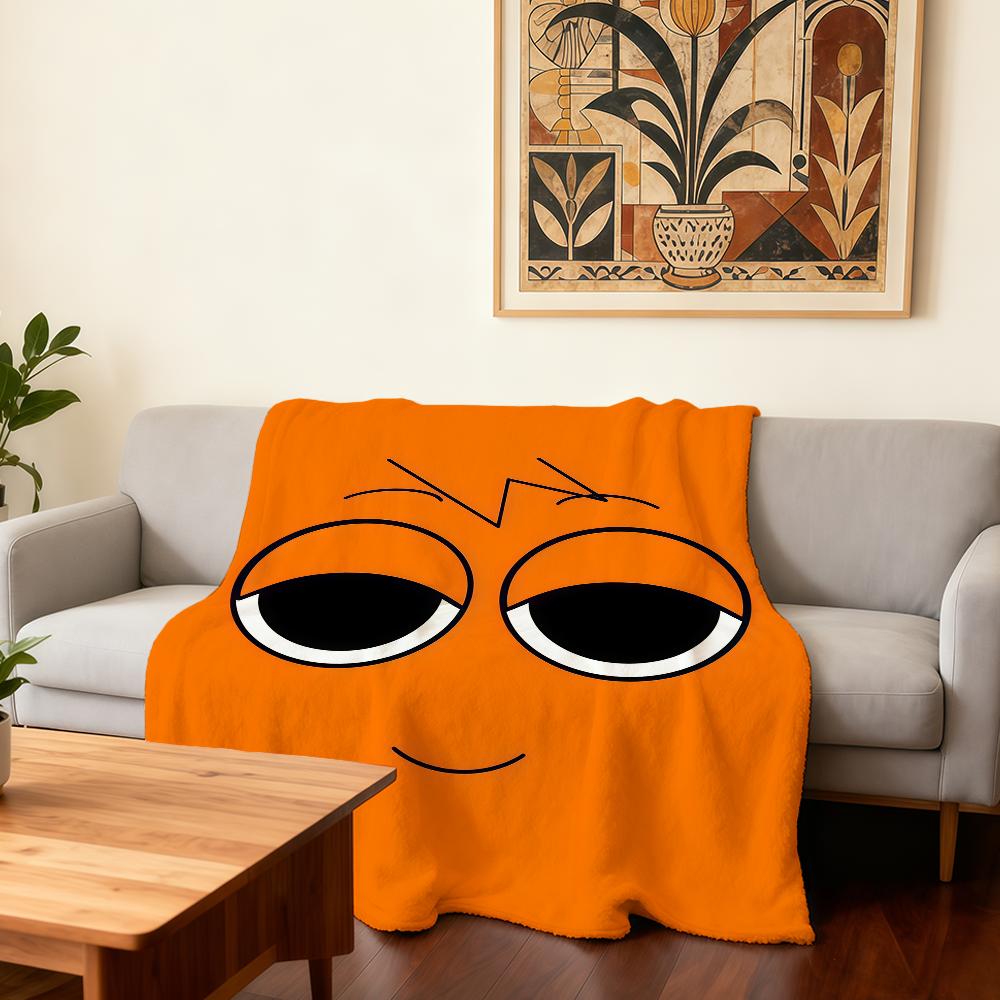 S-Sprunki Game I-Incredibox Blanket Super Warm Comfortable Plush Throw Blanket Child Home Sofa Bedroom Gift
