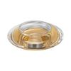 Aoyama Glassware Delicacy Plate, Approx. 8cm, Gold, Made In Japan, AMG-CA-P121G
