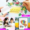COOLBOTANG Paper Quilling Kit 19 Pieces 45 Colors 900 Strips Gradient Color DIY Craft Artificial Flower Materials Home Party Decorations Gift Suitable