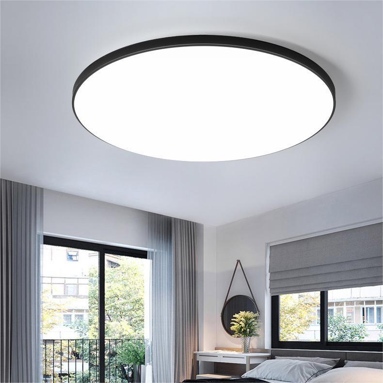 Ultra-Thin Waterproof LED Ceiling Light for Bathroom, Balcony, Bedroom, Kitchen, and Corridor