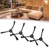 Efficiently Clean Hard To Reach Areas with 4 Pcs Side Brushes for Eufy For RoboVac L35 HybridL35 Hybrid+LR30 Hybird+