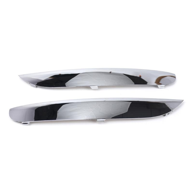 Car Front Bumper Trim Electroplate Front Bumper Trim Left/Right Front Bumper Trim 51118047727 Replacements for F02