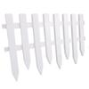 5PCS Decorative Landscape Edging Fence Plastic Garden Edging Border Ornamental Fence Panel for Lawn Flower Beds