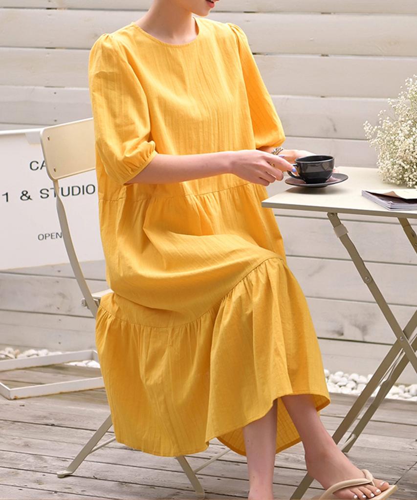 Ppaeppae Julia Jancheck Tiered Long Dress
