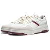 Li Ning Tianji 2.0 Slip Resistant, Abrasion Resistant, Lightweight, Breathable Low top Skateboard Shoes Men's White Red AGCU193-6