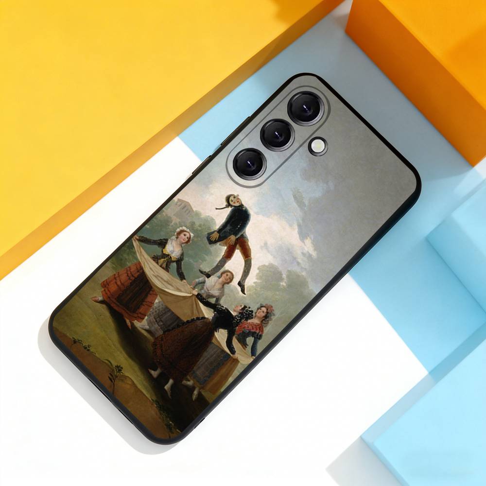 Spain F-Francisco Goya Art Phone Case For Samsung Galaxy A 73,72,51,53,52,71,22,5G,Note,J7,8,9 Soft Black Cover Samsung a41