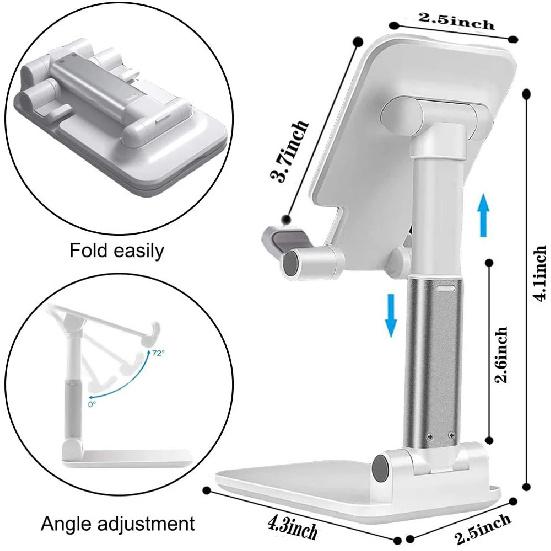 New Desktop Tablet Holder Table Cell Foldable Extend Support Desk Mobile Phone Holder Stand For iPhone iPad Adjustable