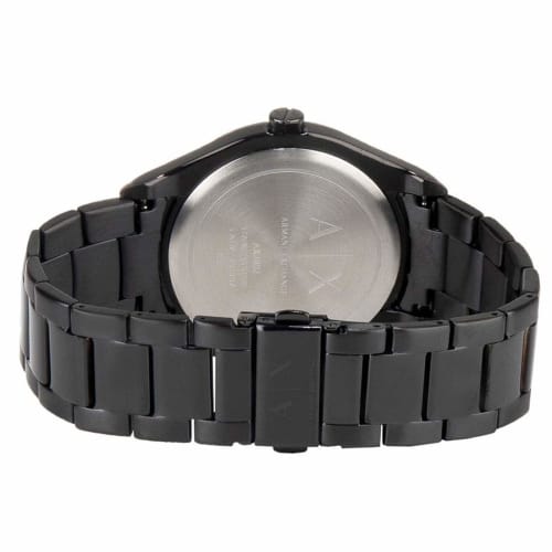 Armani Exchange Men's Waterproof Quartz Analog Watch AX2802 Black Free