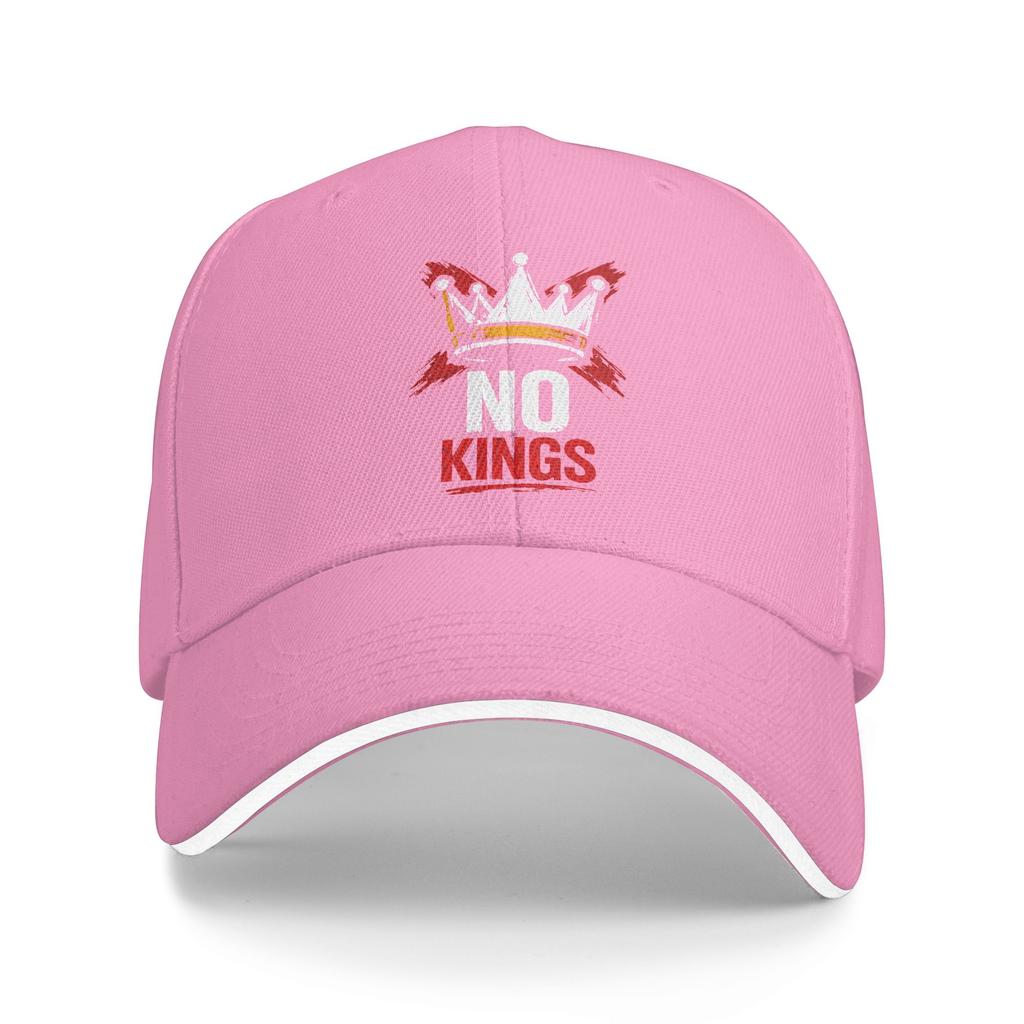 No Kings Baseball Cap  Outdoor Sports Dropshipping Trucker Hat Men Women Classic Custom DIY Baseball Caps