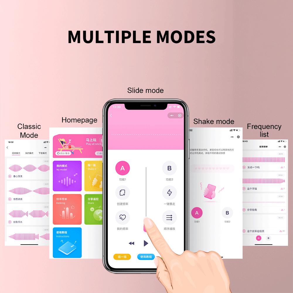 Cat Claw APP Vibratoare Jucării sexuale pentru femei Masaj punct G Oral Vagin Stimulator clitoris Masturbare feminină Vibratoare Adult 18