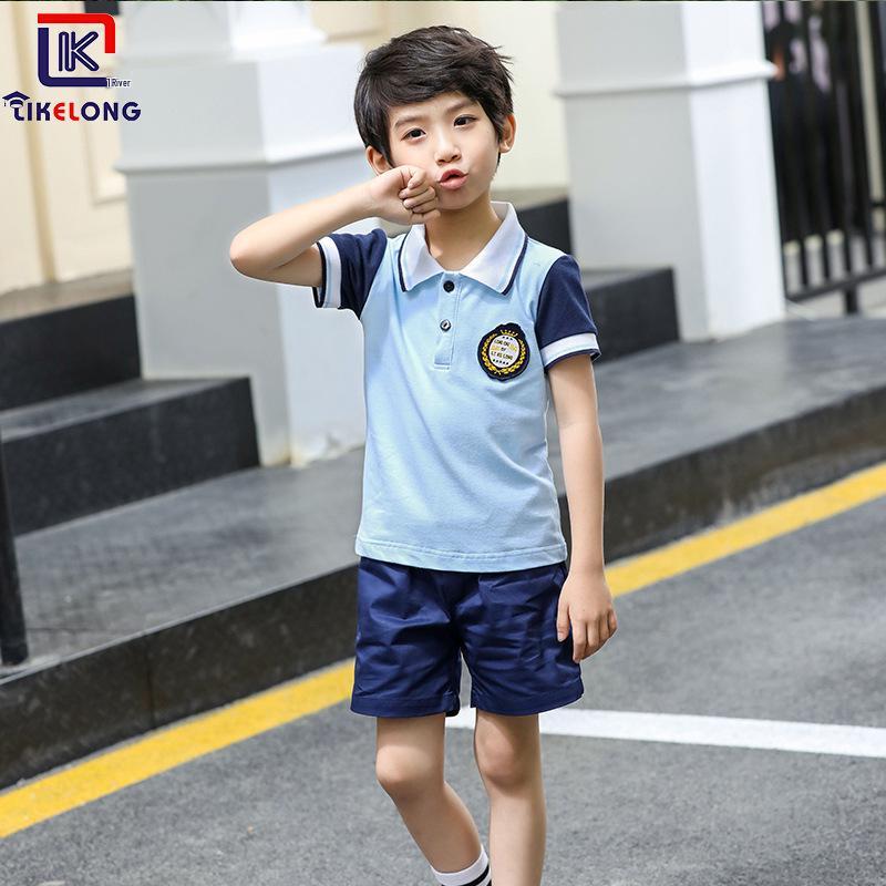 2025 Summer British Style Primary School & Kindergarten Uniform - Casual College-Inspired Children's Uniform