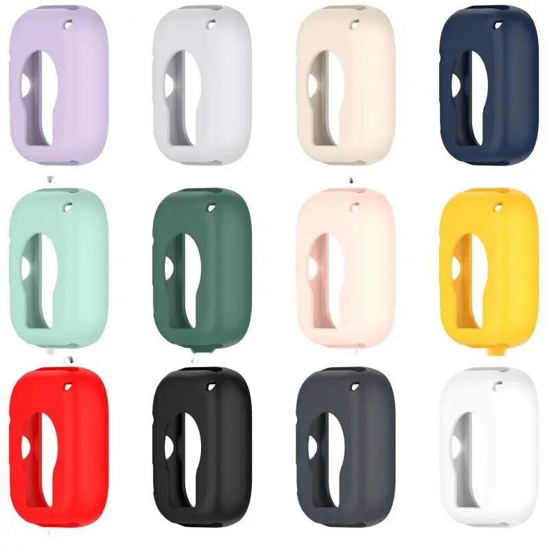 Silicone Case Cover For Redmi Watch 4 Smart Watch Case Soft TPU Protective Bumper Protector Shell For Xiaomi Redmi Watch4