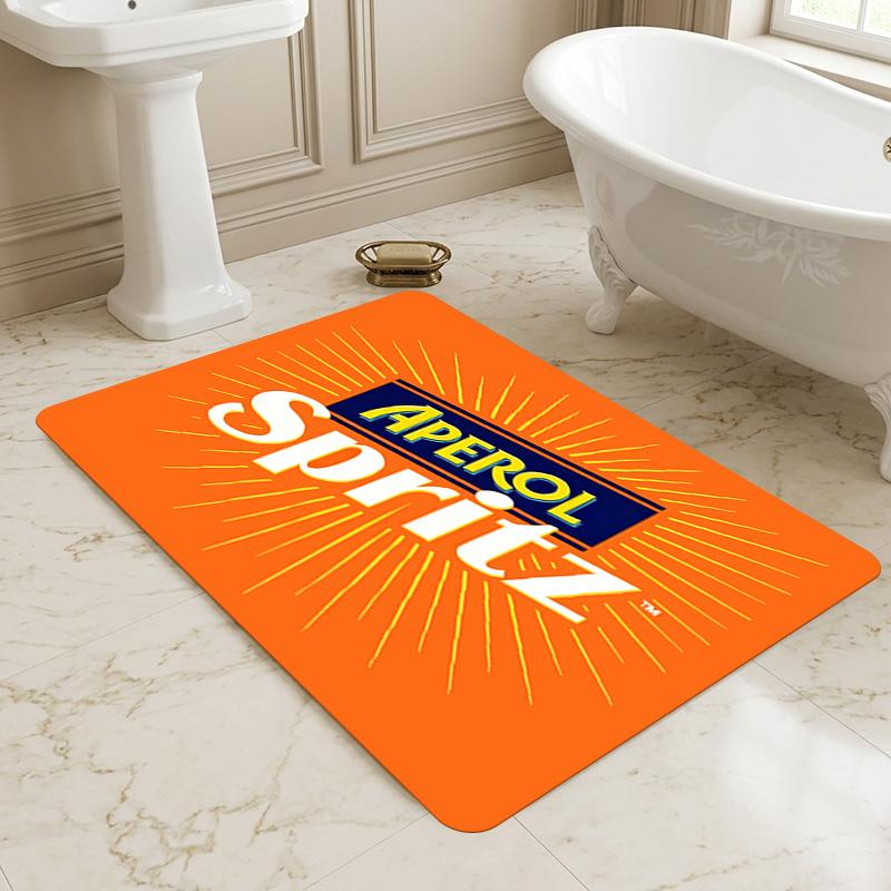 Aperol Spritz Living Room Nonslip Area Rug Soft Carpet For Bedroom Game Playroom Sofa Office Home Decor Doormat Christmas Gift C930931