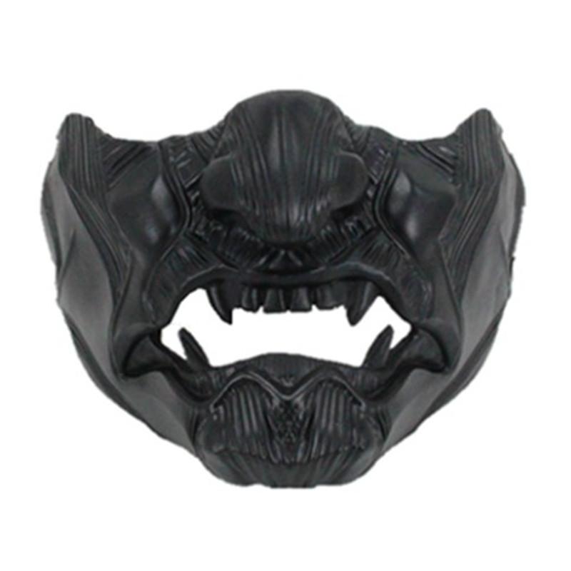 Ghost Of Tsushima Mask Halloween Prop Resin Viper Design For Halloween And Christmas