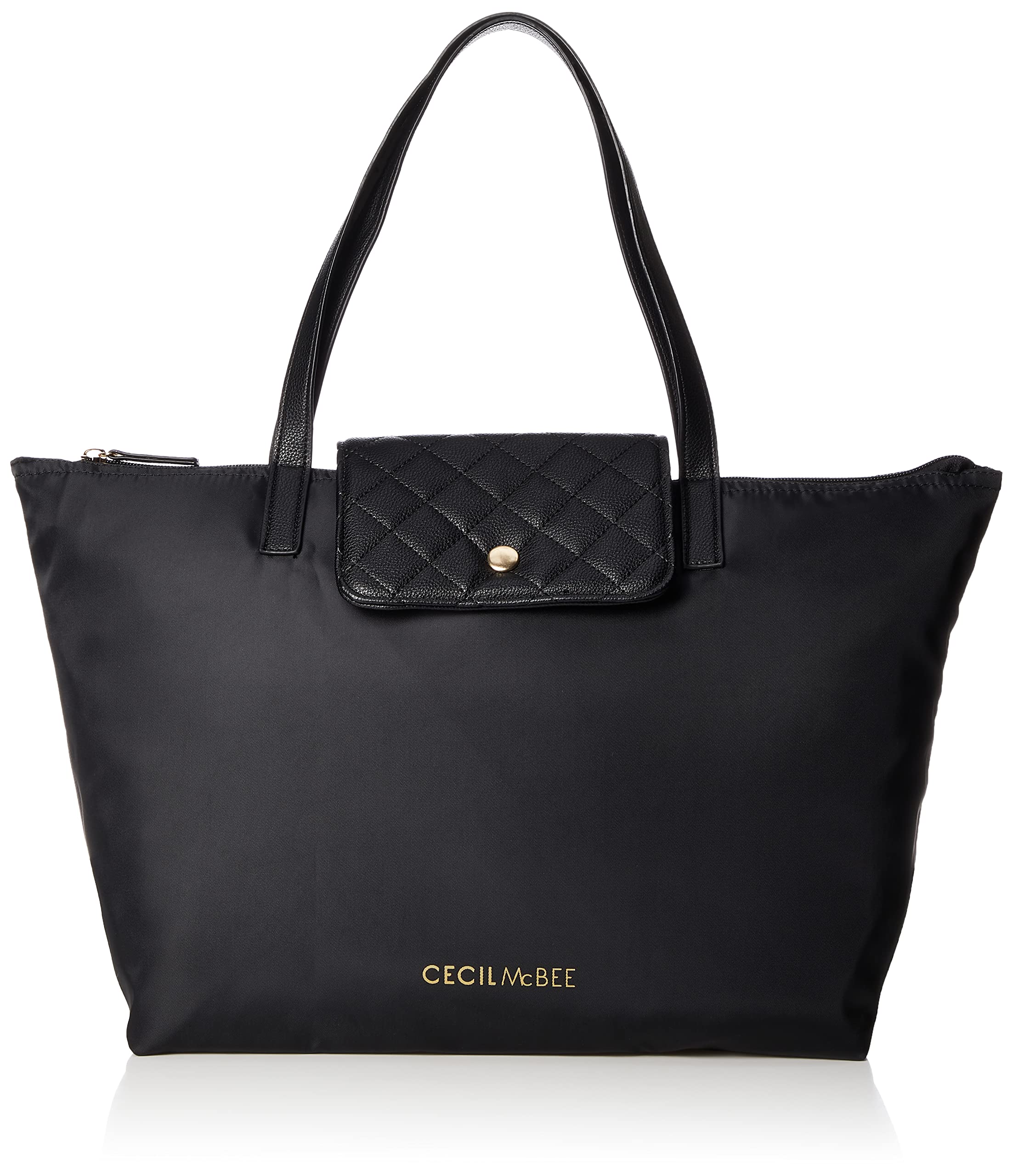 

Маленька сумка-тоут TOTE S Чорна [Cecil McBee] Жіноча чорний