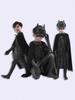 Kids' Halloween Cosplay Costume: Muscle Batman and Superman Jumpsuit Set
