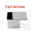 Square Bread Baking Tray Cake box Mold with Lid Aluminum Alloy Non-stick Pan Mini Baking Tray Box Diy Cake Baking Tool