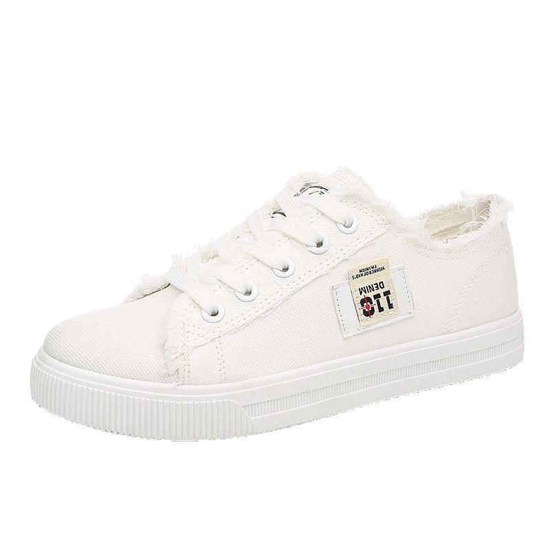 Stoffschuhe Frühling und Sommer neue Canvas-Schuhe Studentenschuhe weiche Sohle atmungsaktiv dünn lässige Sportschuhe