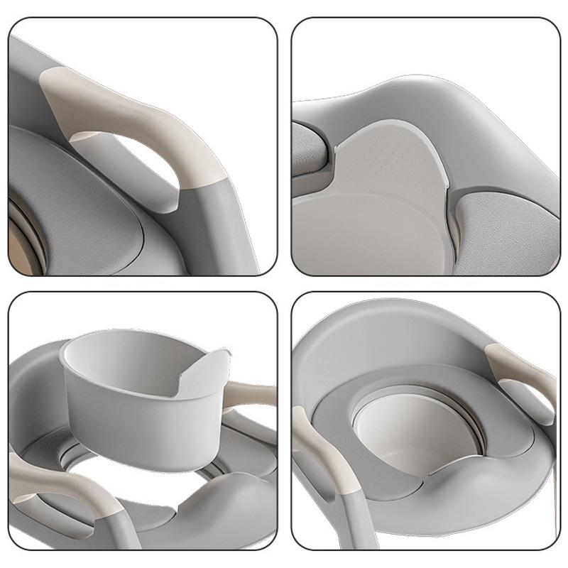 Children's Portable Household Step Toilet Baby Potty Training Seat Ring Foldable Auxiliary Step Child Urinal Step Stool Potty