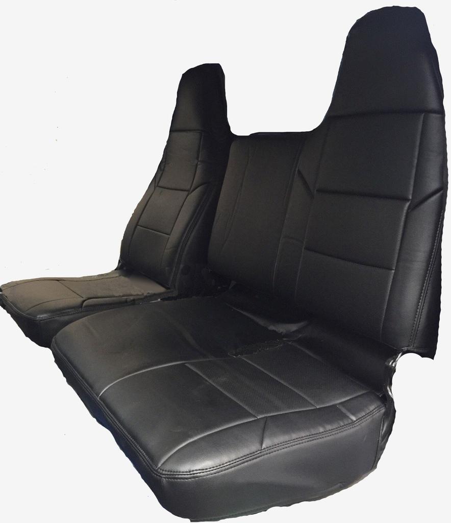 Azur Seat Covers for Mitsubishi Fuso Canter Standard Cab 8th Generation 2010 March with Integrated Headrests (Bluetec) FBA/FEA/FDA/FGA (November -