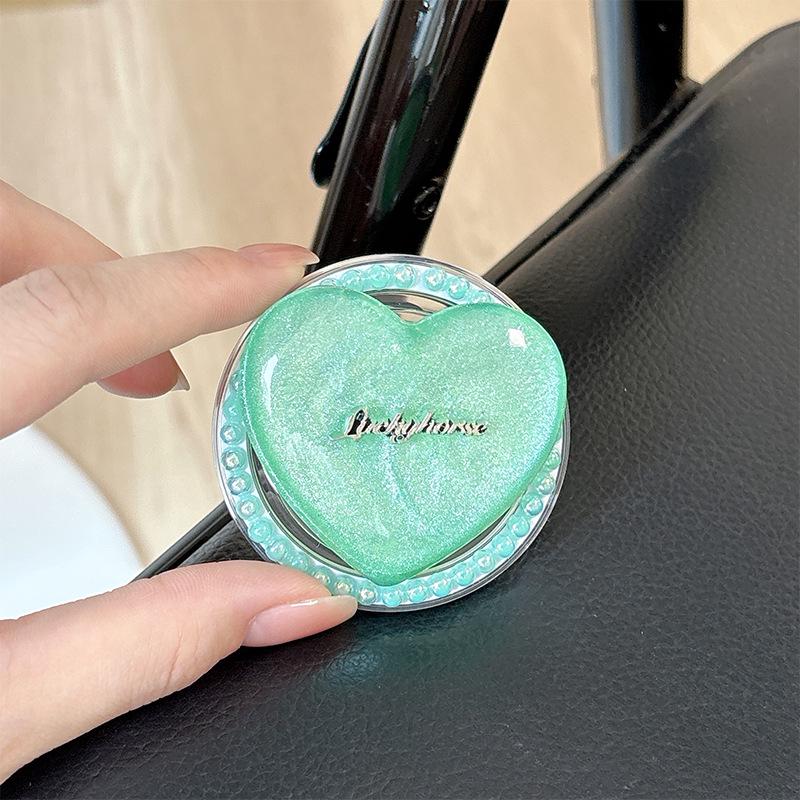 Korean Style Magnetic Retractable Phone Holder & Finger Ring - Creative Gift for Girls