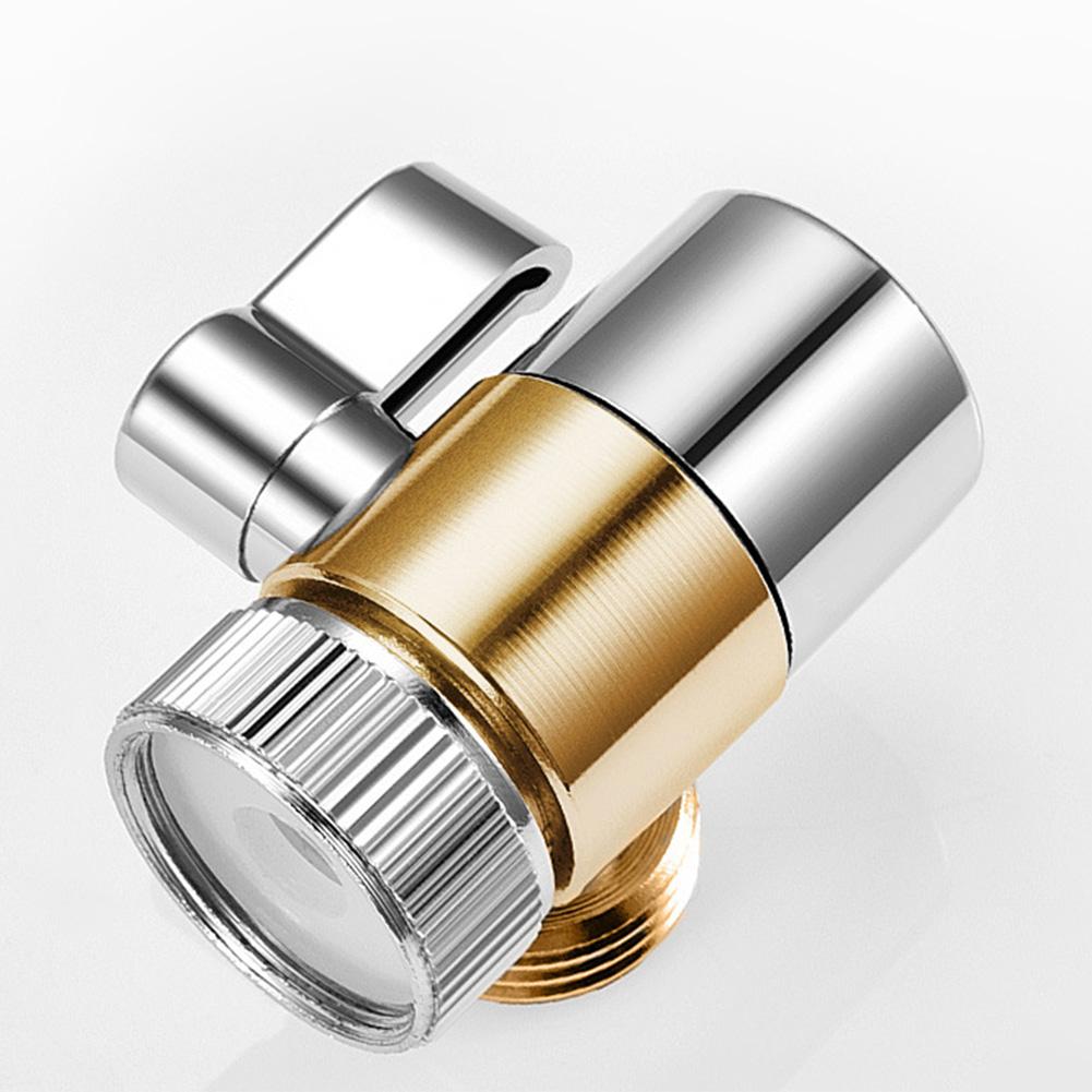 

1 to 2 Way Faucet Adapter with Dual Independent Flow Controls for Hose Connection in Kitchen Garden and Bathroom Use China Mainland