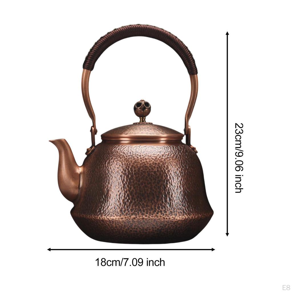 Kupferkessel zum Erhitzen von Wasser Traditionelle chinesische Teekanne Teehaus