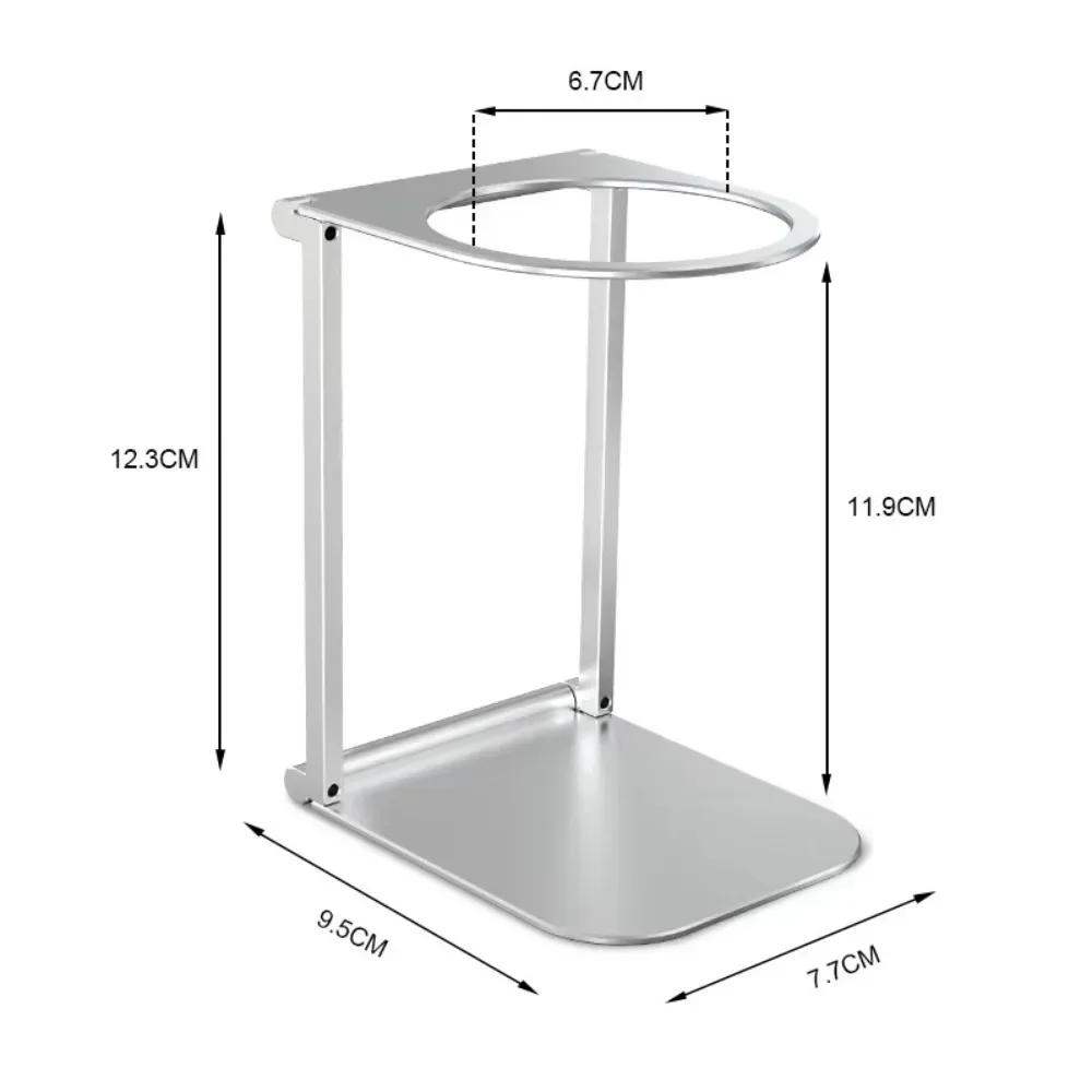 High Quality Foldable Coffee Machine Stand Aluminum Alloy Portable Bracket Durable Sturdy Drip Filter Holder