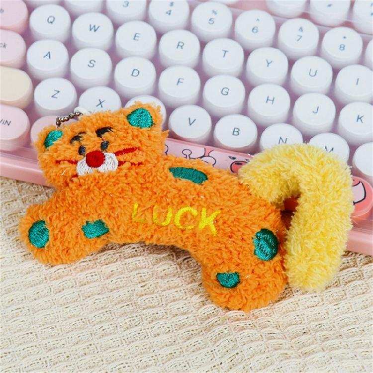 Multipurpose Lovely Cartoon Cats Sturdy Plush Keychain Charm Pendnat Fashion Statement for Keys or Phones Decoration