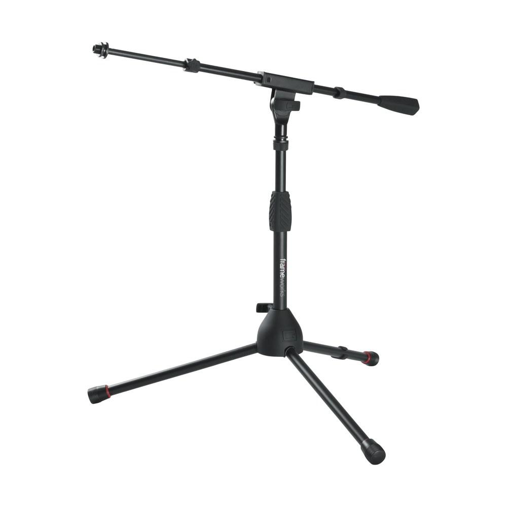 Gator Frameworks Microphone Stand Short Boom GFW-MIC-2621 For Bass Drum Amplifiers