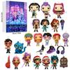 Kpop Demon Hunters Advent Calendar With Acrylic Figures For Holiday Gift Parties