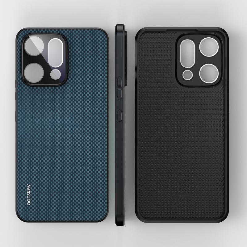 Carbon Fibre Texture Matte Case for Reno 14 Pro Cover for OPPO Reno 14F F Reno14 14pro Anti-drop Shockproof Cover Shell