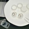 Contact Lens Double Storage Case with Leak Proof Design Separate Storage for Daily Use