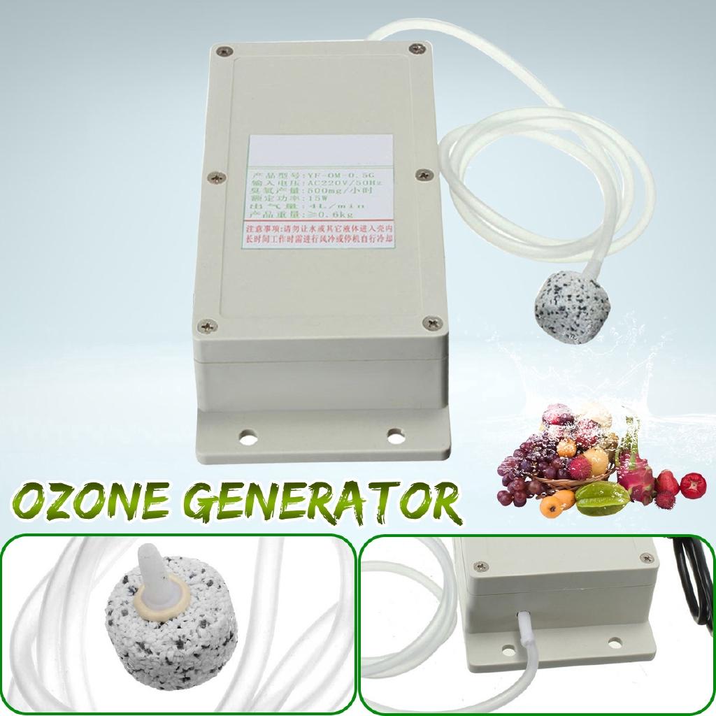 AC220V/50Hz 500mg Air Purifier Disinfecti Air Food Fruit Vegetable Water Fish Tank Disinfector