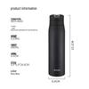Tiger MCX-A601 Flip-Lid Stainless Steel Vacuum Water Bottle 600ml