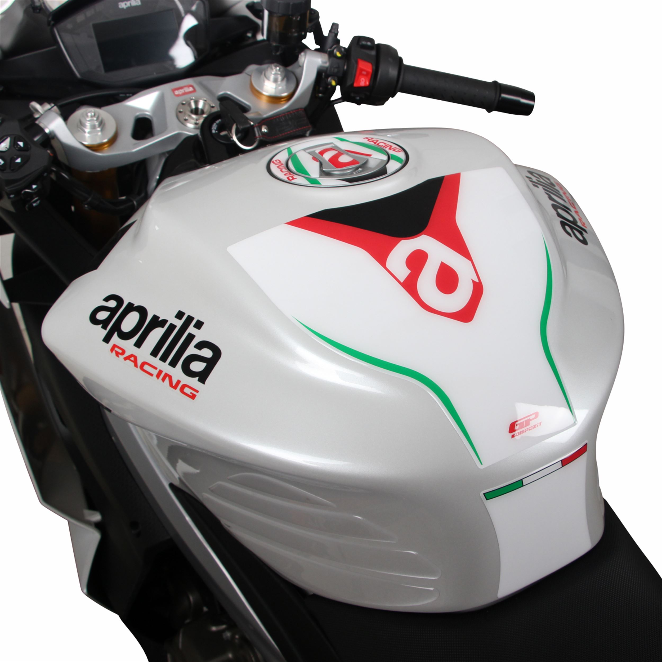 

GP Composite Aprilia RS 660 2021-2023 Compatible Tank Pad White