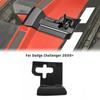 Hood Lock Bolt Dust-Proof Gap Protect Trim Cover for Dodge Challenger 09+ Carbon
