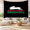 South Sydney Rabbitohs Wall Tapestry, Soft Fabric Wall Hanging, Decorative Backdrop For Bedroom Home Wall Art